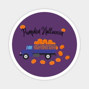 Pumpkin Halloween! Happy Fall Season Autumn Vibes Happy Halloween Thanksgiving and Fall Color Lovers Magnet